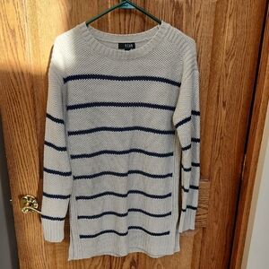 a.n.a Textured Cream Knit Sweater
